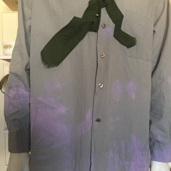 Up cycled re constructed art wear shirt - Picture 7 of 11